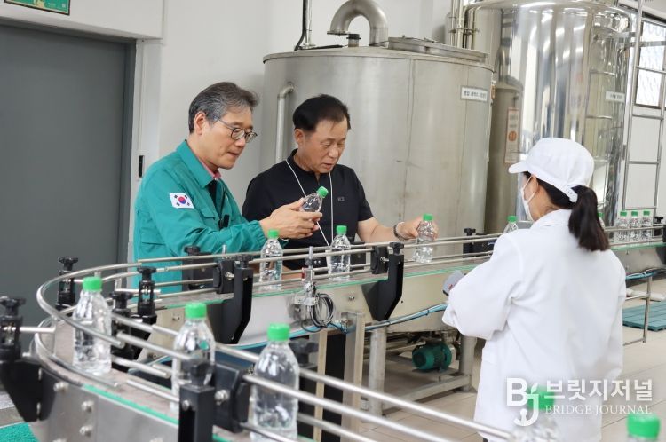 먹는물(식용수) 분야 재난관리평가 최고등급