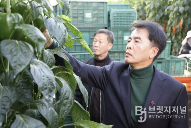 보은군, 선도 스마트팜 ‘썬메이트’ 견학... 지역 스마트농업 확산 박차