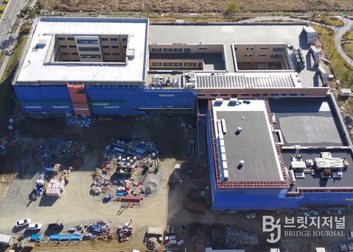 신설 예정 학교 공사 순항, 교육환경 개선 기대(군산내흥초등학교)