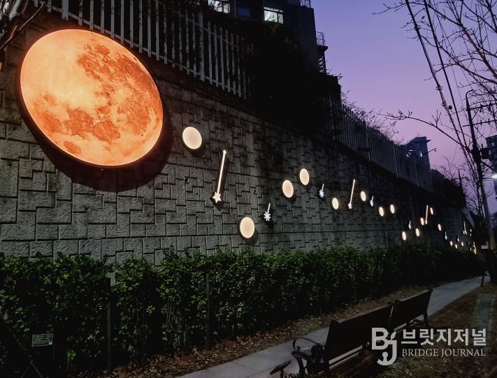 인천 동구, 재능로 야간경관 조성 사업