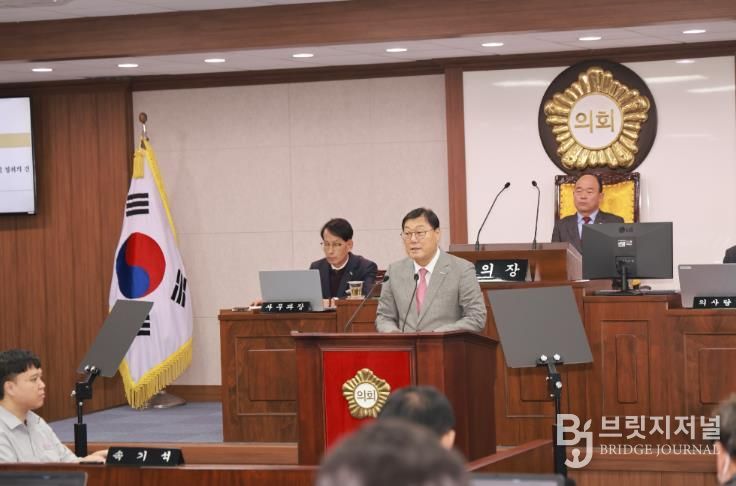 김윤철 합천군수 2026년도 예산안 시정연설, 위기 딛고 희망 담은 ‘8,881억 원’ 편성