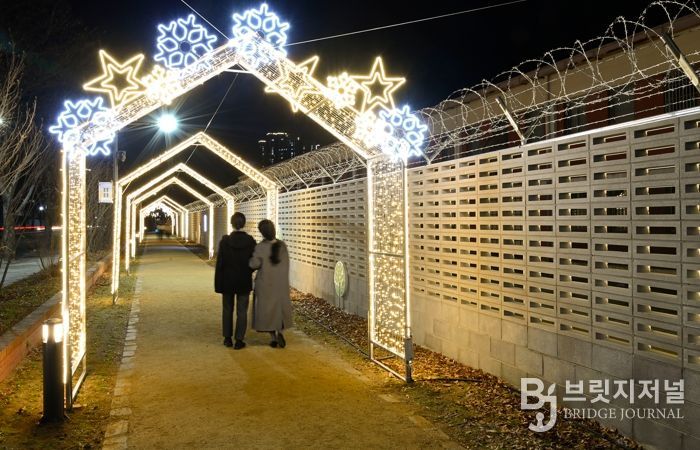 달성군 ‘Re:화원 도시숲’에 펼쳐진 크리스마스, 겨울밤을 밝히다!