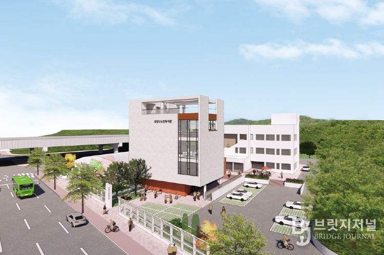 유성구노인복지관 별관 조감도