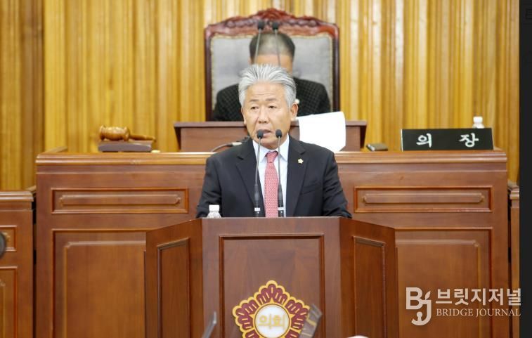 영광군의회 장기소 의원, 미래산업 TF팀 구성·양육친화주택 조성 제안