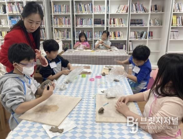 왕십리도선동 작은도서관 모습