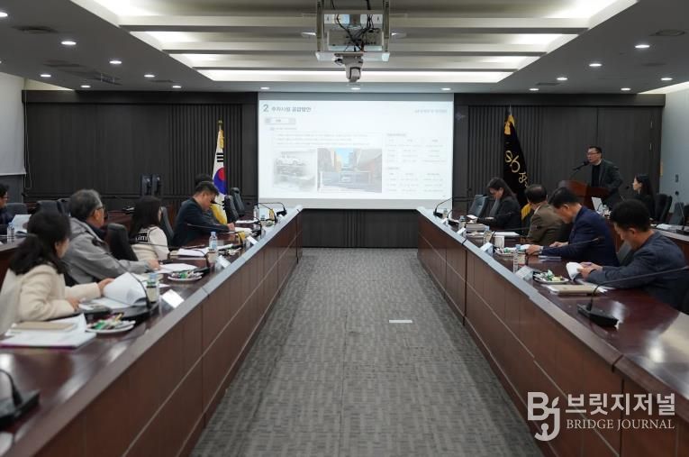 2025년 성북구 주차장 수급 및 안전관리 실태조사 용역 최종보고회 사진