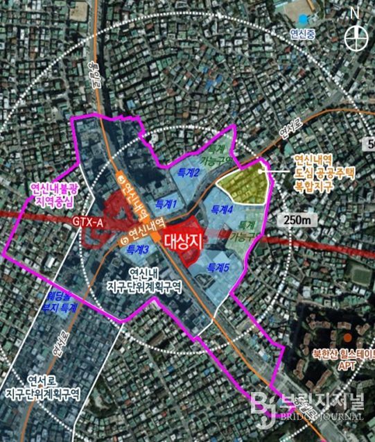 위치도 (은평구 불광동 380-20번지 일대)