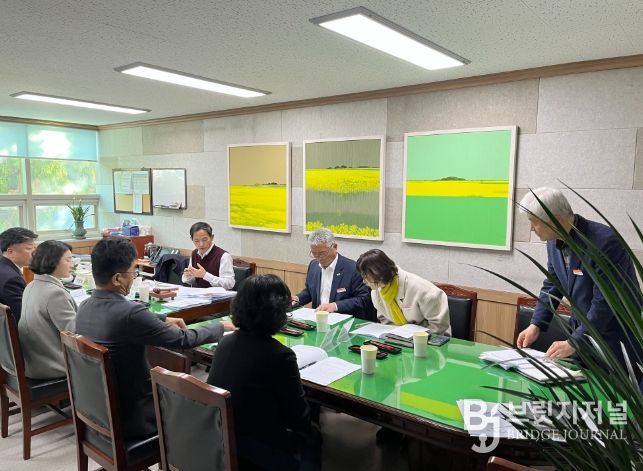 12일 개최된 2025년도 무안군융복합센터 운영위원회