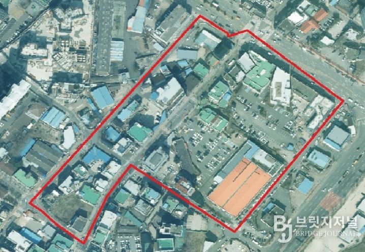 덕계5지구 항공사진