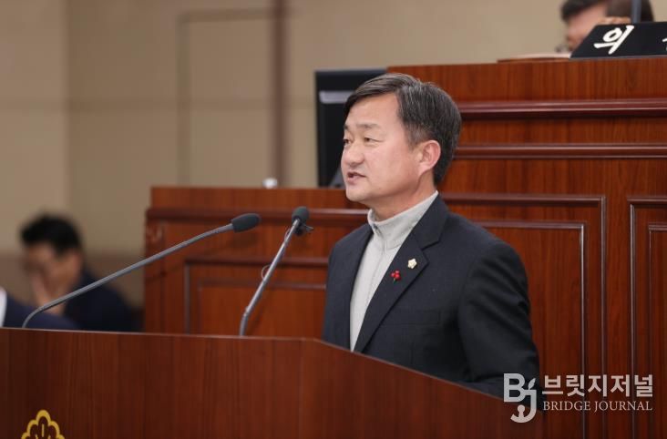 상주시의회, 강경모 의원 5분 자유발언