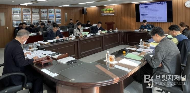 전남자치경찰위 정기회의 사진