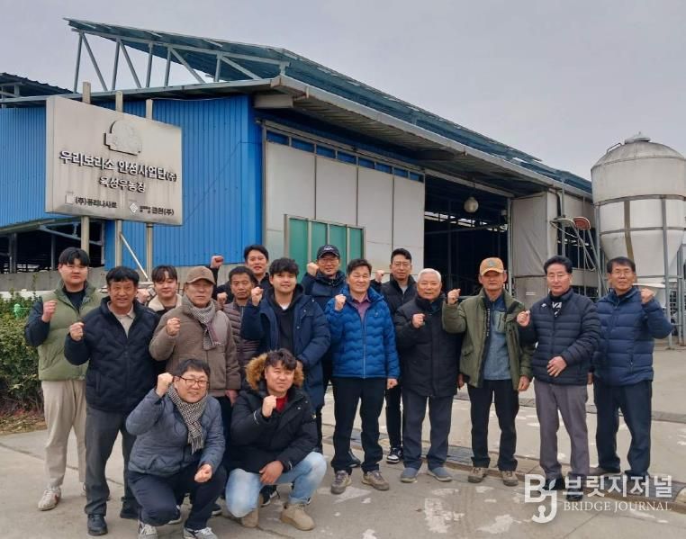 포천시, 한우연구회 선진농장 현장견학 실시