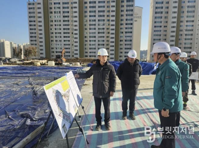 광주시 김충범 부시장, 겨울철 안전사고 예방위한 주요 사업장 현장점검 실시