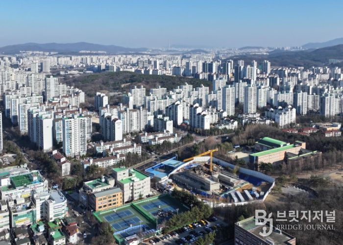 분당 노후계획도시 전경