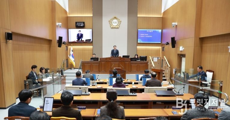 제373회 제2차 정례회 제3차 본회의 전경