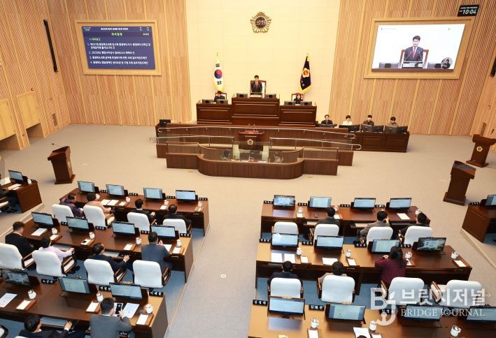 충북도의회 정례회 3차본회의
