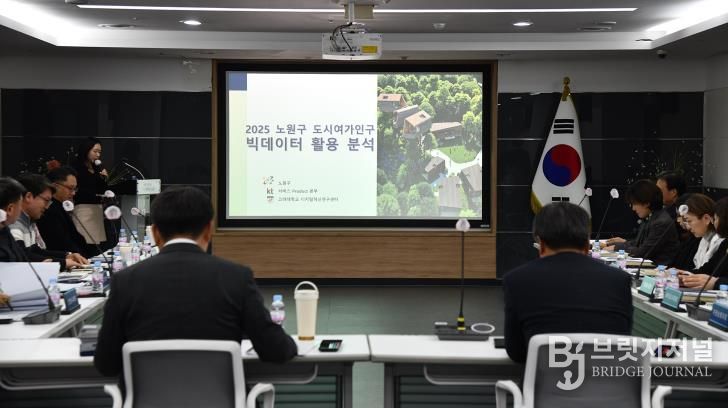 2025 노원구 도시여가인구 빅데이터 활용분석 보고회