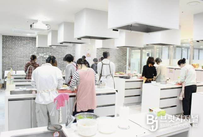 소하건강생활지원센터에서 영양교육 프로그램이 진행되고 있다.