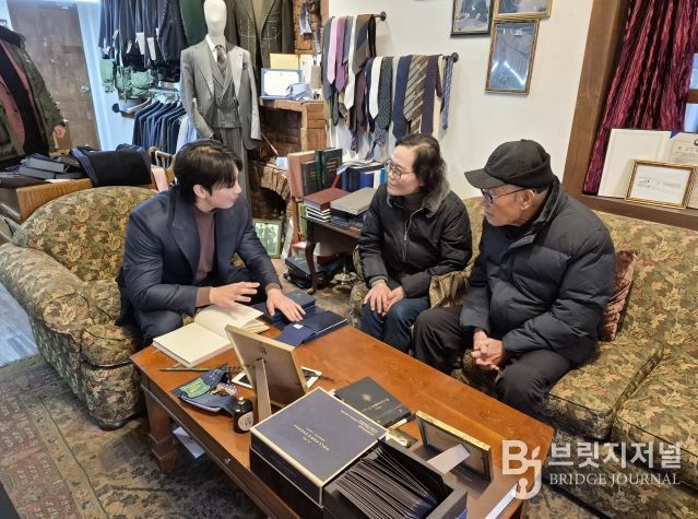 김주현 바이각 후원, 93세 6·25참전유공자에 맞춤 양복 증정