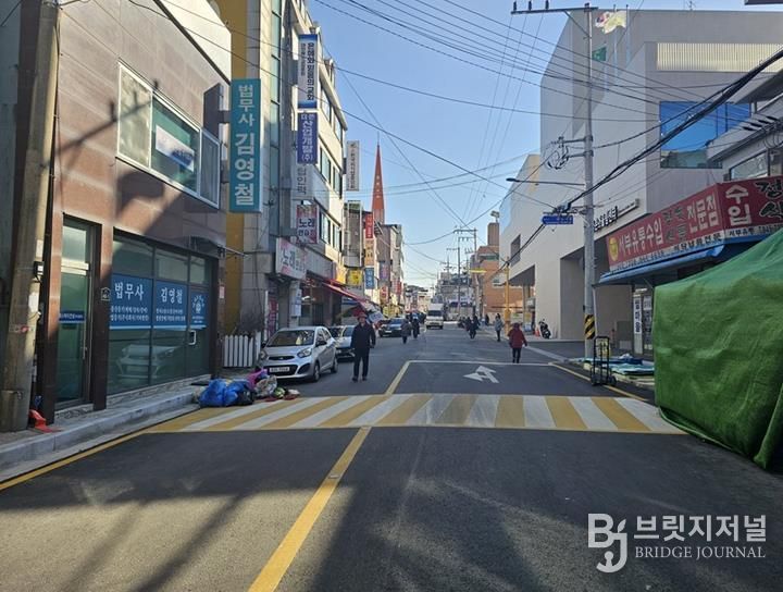 파주시, 금정로·시청골목길·금정12길·금정13길 등 가로환경개선사업 완료