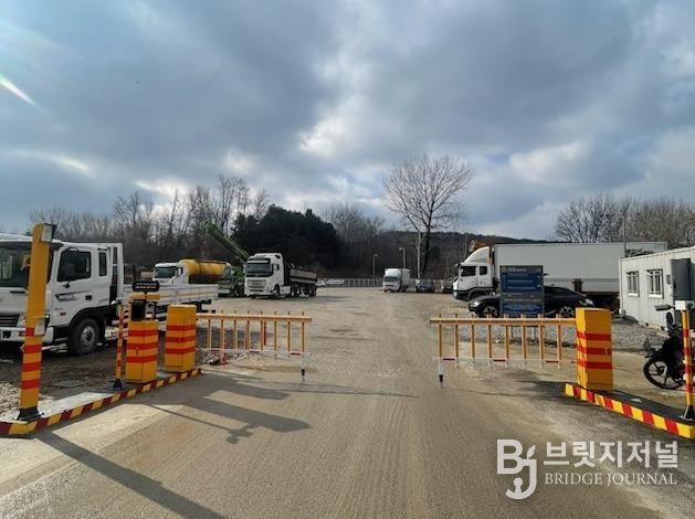 파주시, 건설기계 임시 공영주기장 지속 운영