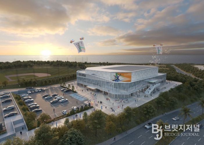 종합체육관 메인조감도