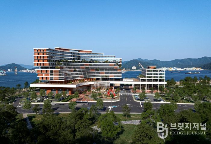 디지털 마산자유무역지역 D.N.A.혁신타운 조감도.