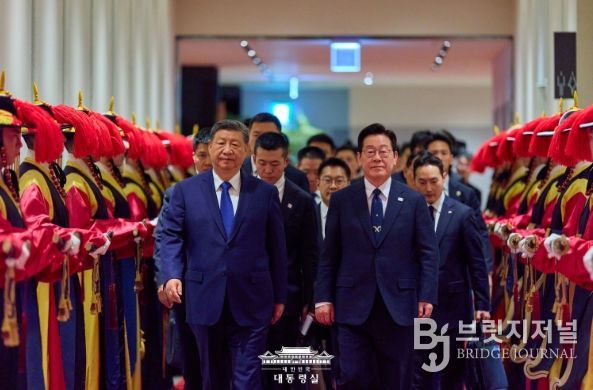 시진핑 중국 국가주석 국빈만찬(청와대 2025.11.01)