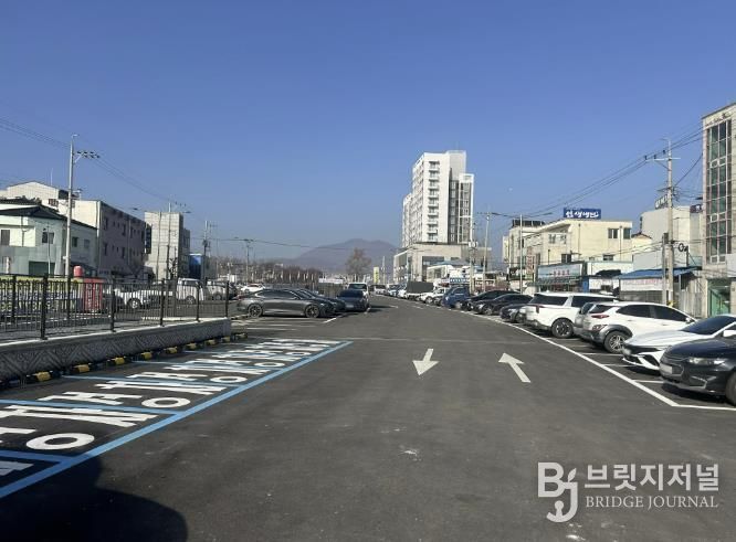 음성군, 음성천 복개주차장 임시개방