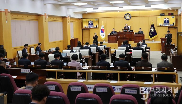 서산시의회, 2026년도 첫 회기 돌입 (제311회 임시회)