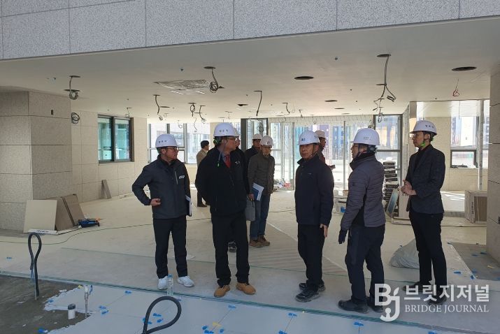 정순길 신임 자치행정국장, 주요 현안사업장 현장 점검