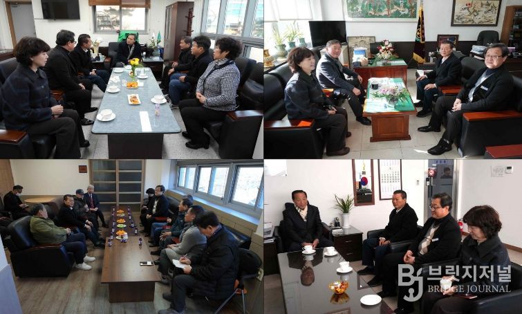 영천시의회, 병오년 새해 맞아 지역 기관·단체 찾아 현장 소통