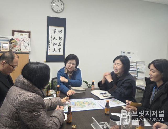 김옥순 의원, 의왕·군포·안산 공공주택지구 내 폐기물처리시설 설치 논의 정담회