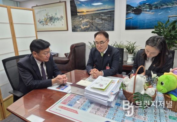 조현준 균형발전본부장, 국회 국토교통위원회 방문 건의