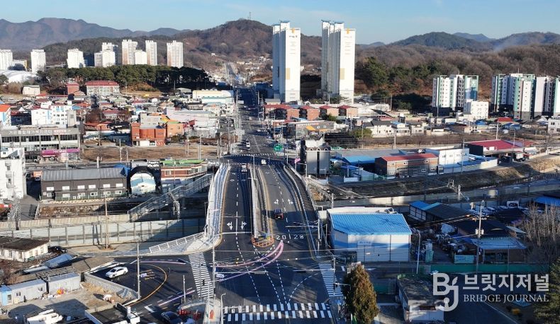 마암과선교 개통 사진