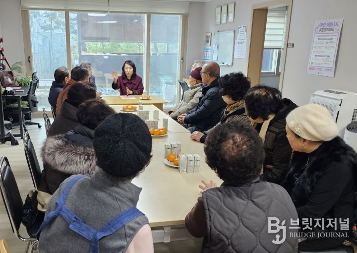 인천 중구 운서2동, 경로당 방문