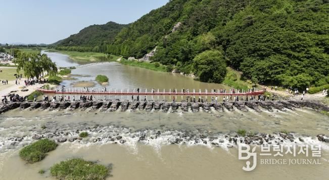 대표 관광지 농다리 사진