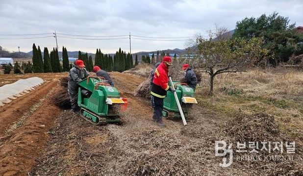 계양구, 2026년 봄철 산림 인접지역 영농부산물 파쇄 지원 추진