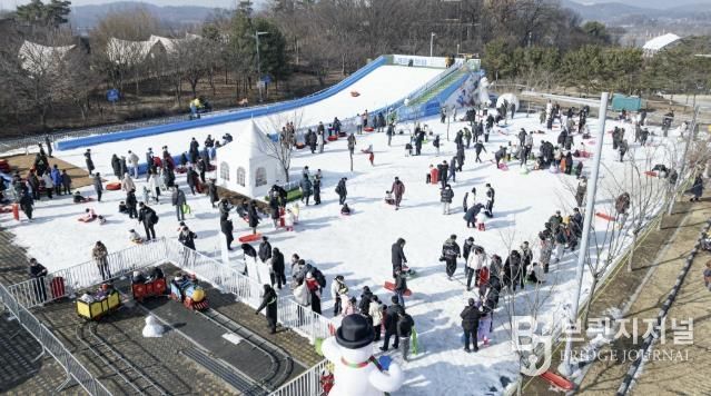 의왕왕송호수 겨울축제 ‘겨울아 놀자’ 아이들에게 큰 인기