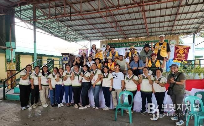 충주 노은라이온스클럽, 필리핀 해외 봉사활동 진행