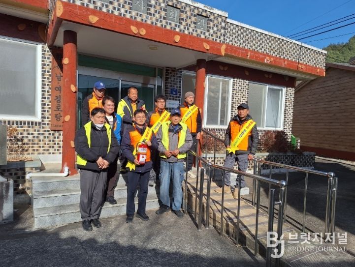 강진소방서·병영면 의용소방대, 노후소화기 교체 및 안전점검