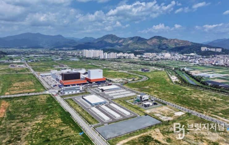 밀양시 나노융합국가산업단지 전경