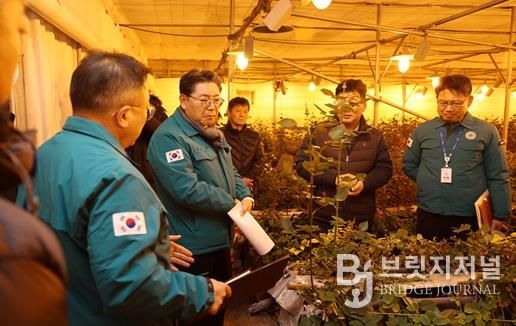 시설하우스 농가 방문