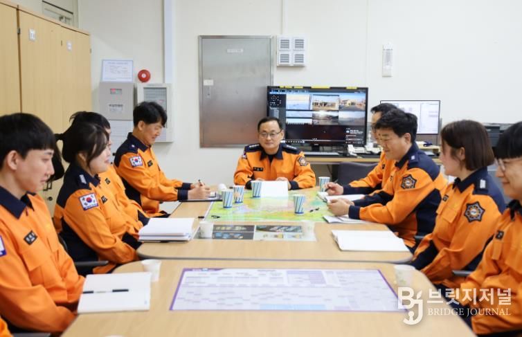 이도형 제19대 영동소방서장, 부서 방문 통해 현장 소통 나서