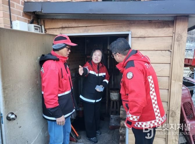 김현미 거창군 부군수, 산불 예방 화목보일러 점검