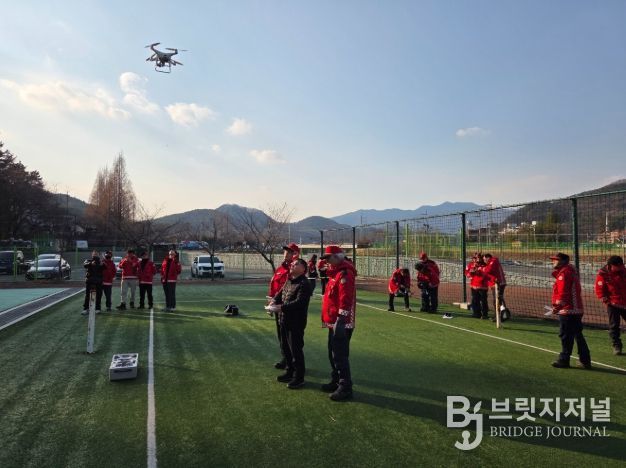 창원특례시, 산불 예방을 위한 산림 드론감시단 전문교육 실시