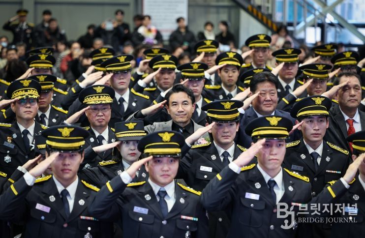 강원소방학교 졸업식(김진태 도지사-강원소방학교)