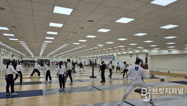 펜싱아카데미 등에서 집중 훈련