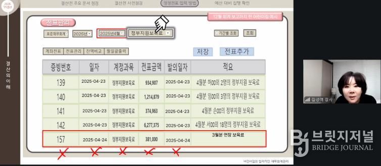 울주군육아종합지원센터, 어린이집원장·회계담당자 재무회계교육