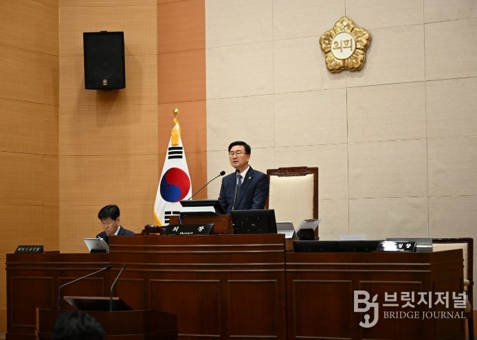 완주군의회 임시회 제1차 본회의